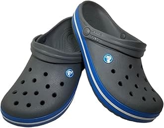 Unisex Adult Charcoal/Ocean Crocband Clog 11016-07W-M4W6