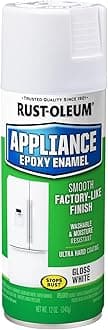 Rust-Oleum 7881830-6PK Specialty Appliance Epoxy Spray Paint, 12 oz, White, (Pack of 6)