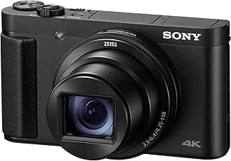 Sony DSC-HX99 Compact Digital 18.2 MP Camera with 24-720 mm Zoom, 4K and Touchpad – Black