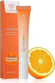 Cuticle Oil Pen Orange Nail Oil for Growth and Strength Nail Growth Oil Cuticle Softener Quick Dry Nail Care Moisturize and Strengthen Damaged Nails 10ml 0.34Fl Oz