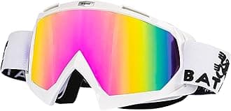 BATFOX Dirt Bike ATV Goggles Motorcycle Gear Riding Motocross Dirtbike 4-Wheeler MX DH Accessories Goggles Glasses for Men Women Youth UV400 Protection Dust-proof Anti-Slip Strap