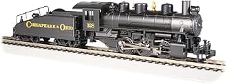Bachmann Trains - USRA 0-6-0 w/Smoke & Slope Tender - Chesapeake & Ohio® #128 - HO Scale