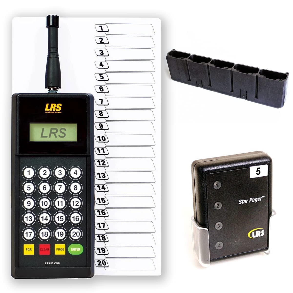 Restaurant Server System Kit with 5 Pagers…