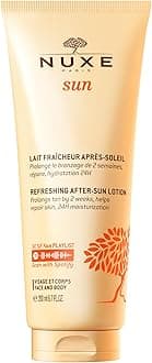 Sun Refreshing After-Sun Lotion, Soothing & Cooling After-Sun Body Lotion, Hydrates & Revives Skin, Enhances Glow & Extends Tan for 2 Weeks, Vegan Formula