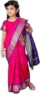 SR-20694, Girls, Saree