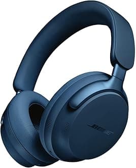 Limited Edition QuietComfort Ultra Wireless Noise Cancelling Headphones with Spatial Audio, Over-the-Ear Headphones with Mic, Up to 24 Hours of Battery Life, LUNAR BLUE