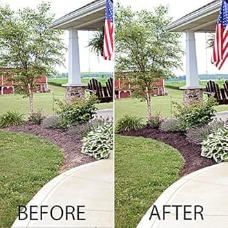 Sanco Industries MulchWorx Brown Mulch Color Concentrate - 2,800 Sq. Ft. - Rich Dark Brown Mulch Dye Spray