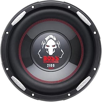 Boss Audio Systems P106Dvc Phantom Series Dual Voice-Coil Subwoofer (10")
