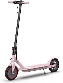 Electric Scooter - 8.5"/10''/14'' Solid Tires, 350W/500W Motor, Up to 19/22MPH& 16/21/23/24Miles Long-Range Portable Commuting Scooter for Adults with Double Braking System, App