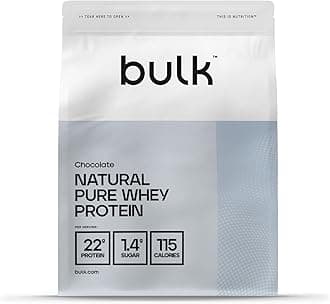 Natural Pure Whey Protein Concentrate, No Artificial Sweetners, Chocolate, 500 g, Packaging May Vary
