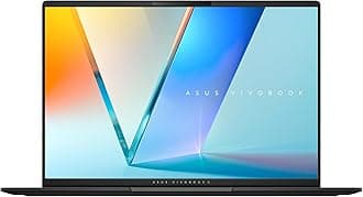 ASUS Vivobook S 16 Laptop, Intel Core Ultra 9 285H, 32GB Memory, 1TB Storage, Neutral Black, S5606CA-DS99