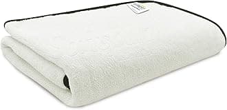 SOFTSPUN Microfiber Bath Towel 1 pc White! Ultra Absorbent Super Soft & Lightweight Quick Drying for Men & Women Daily Use Extra Large Size Unisex.