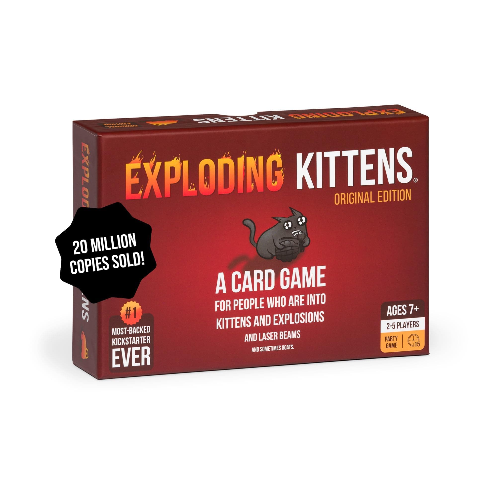 – Exploding Kittens: A Card Game About Kittens and Explosions and Sometimes Goats - ENGLISH VERSION
