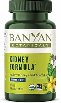 Banyan Botanicals Kidney Formula, 90 Tablets- Certified Organic