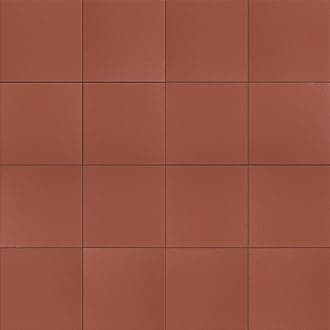 Merola Tile Quarry Red 5-7/8" x 5-7/8" Ceramic Floor and Wall Tile