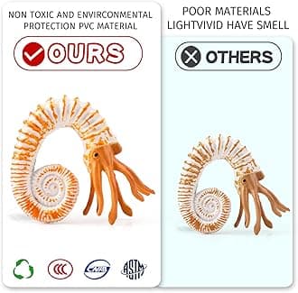 Fantarea Ancient Creatures Animal Action Figures Model 11 PCS Dunkleosteus Cephalaspis Opabinia Party Favors Supplies Cake Toppers Set Desktop Decoration Toys for Boys Girls Kid Toddlers