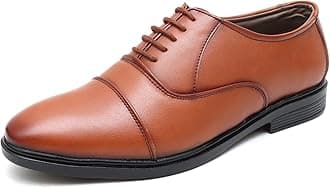 Faux Leather Men's Formal Shoes|Oxford Shoes|Office Shoes for Men (5 UK to 13 UK)