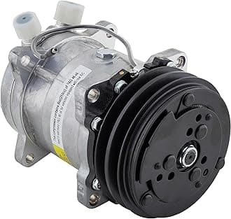 Sanden 508 V-Belt A/C Compressor, Plain