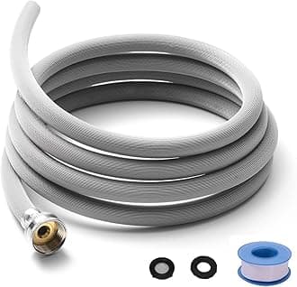 Dehumidifier Hose for Drainage 3/4" FHT, with Premium Brass Connectors (9FT)