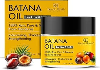 Botanic Hearth Batana Oil for Hair Growth | Batana Butter 100gm |Natural, Unrefined & Organic, Sourced from Honduras - Enhances Hair Thickness, Prevents Hair Loss, Repairs Damaged Hair for Men & Women