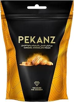 PEKANZ - PECAN COATED WITH CARAMEL CHOCOLATE BAG 200GM