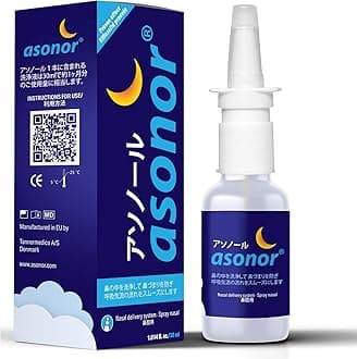 Asinol Nasal Cleaner Spray, 1.0 fl oz (30 ml), Natural Breathing, 4 to 6 Times of Each Nasal Cavity Before Bedtime, Sodium Chloride, Travel Bottle, Cleans Nose, Prevents Congestion, Softens Mucous Membranes, Prevents Dryness, Smoothes Breathing Airflow, Uncomfortable Sleeping, Enjoy Quiet Nights
