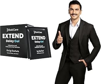 Bold Care EXTEND™ Non-transferable Gel Sachets for Men | 10x3gms (Pack of 1)