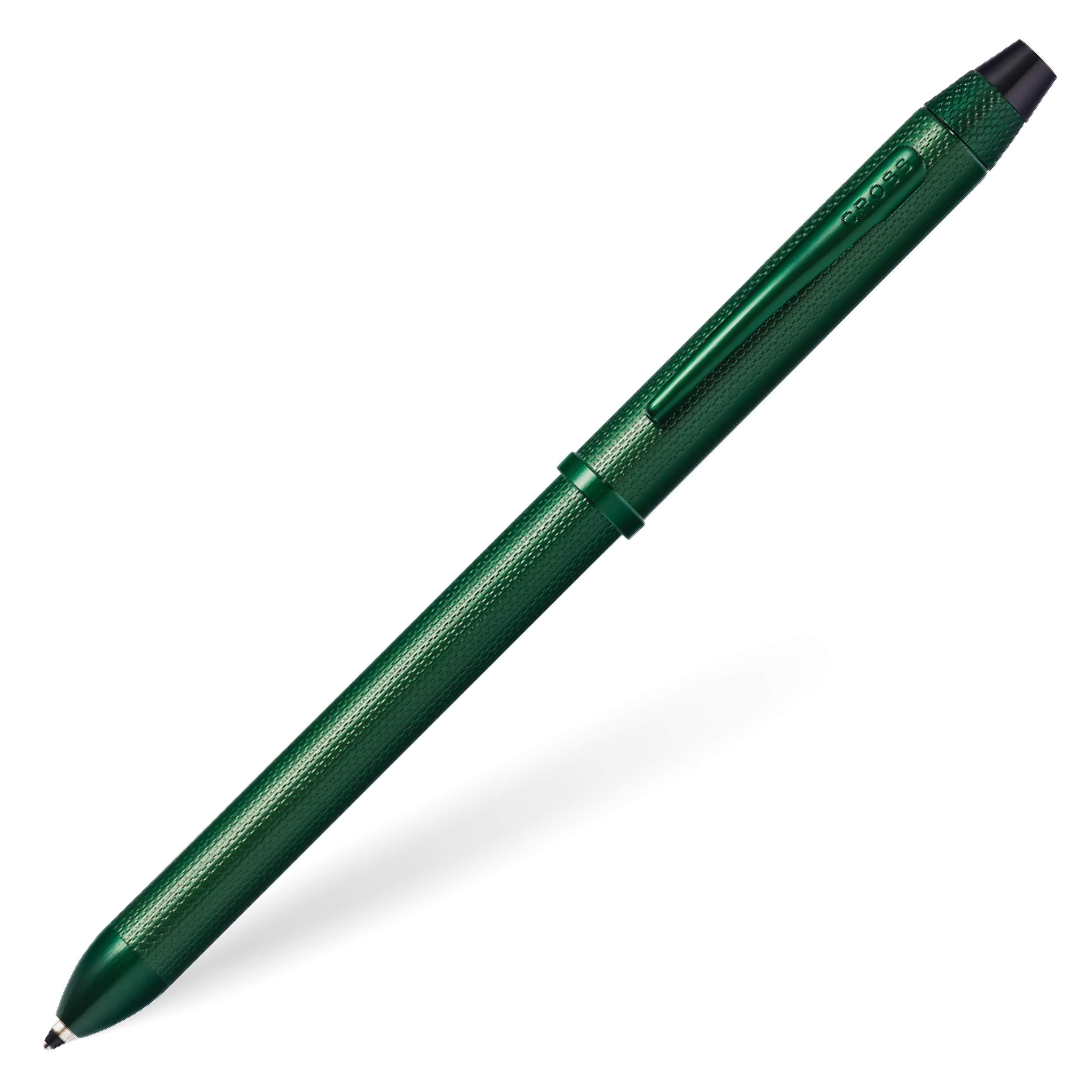 Cross Tech3+ Refillable Multi-Function Ballpoint Pen with Stylus, Medium Ballpen And Pencil, Includes Premium Gift Box - Matte Green