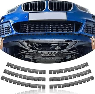 6 Pack Bumper Scrape Guard for Cars Front Bumper Protector Luxury car for Cars Anti-Scratch Bumper Scrape Guard Skid Plate DIY Kit Bumper Buddy