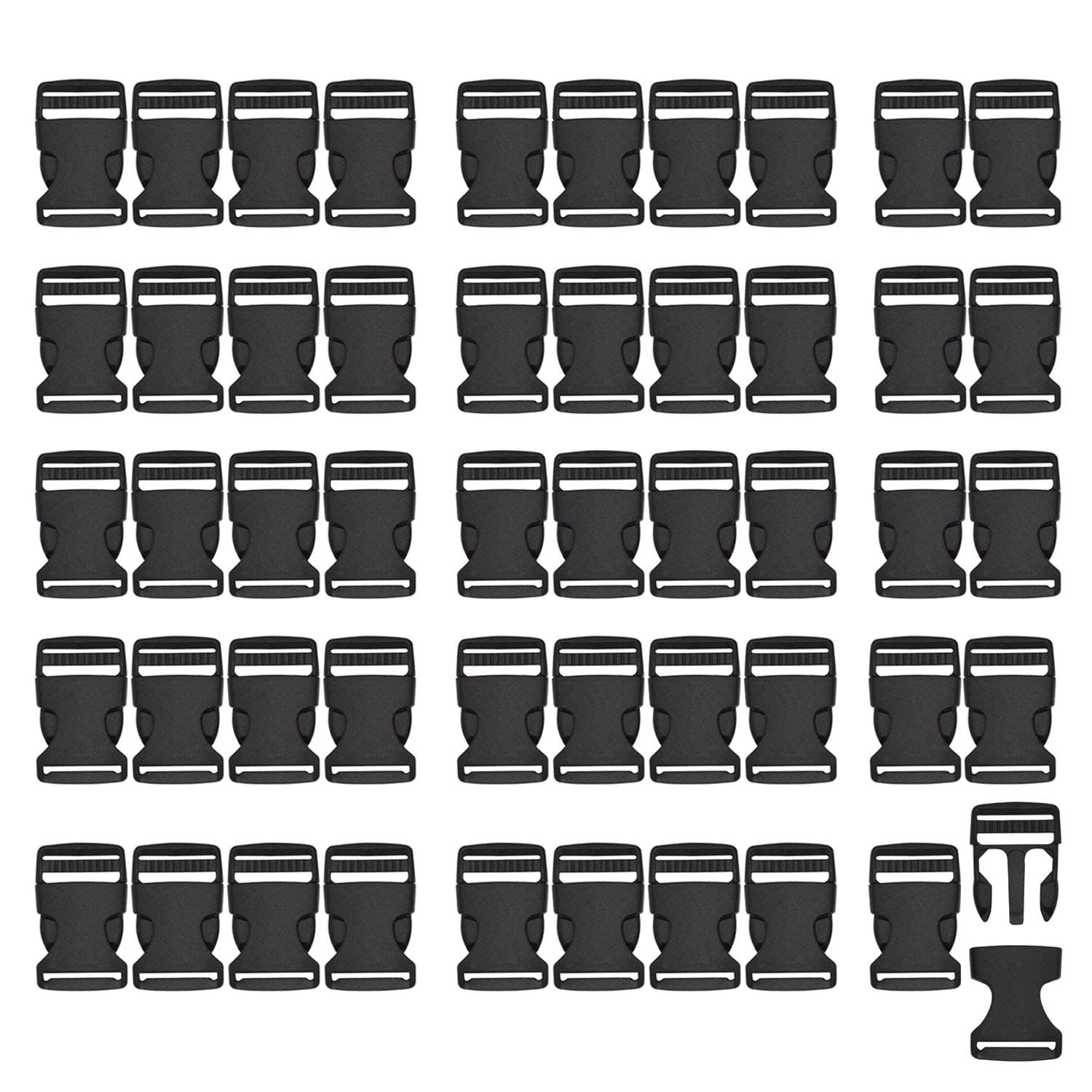 1 Inch Wide Adjustable Buckles