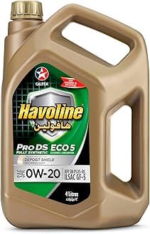 CALTEX Havoline Engine Oil - ProDS Fully Synthetic Eco 5 SAE 0W-20 (4L)