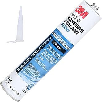 3M Marine Adhesive Sealant 5200 Black 06504 1/10 gal