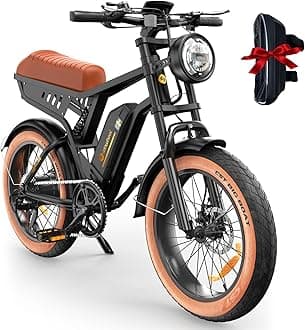 - Electric Bike Adults 1000/1500W Ebike28/35MPH, 55-85 Miles Electric Motorcycle with 13/20AH Battery, 20" Fat Tire Electric Dirt Bike 7-Speed E-Bike Full Suspension, GPS Location (iOS Compatible)