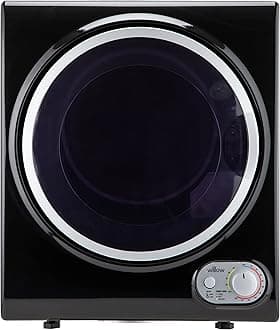 Willow WTD25 2.5kg Freestanding Vented Tumble Dryer Compact and Portable, 3 Temperature Settings, Crease Guard, and 2 Years Warranty for peace of mind (Black)