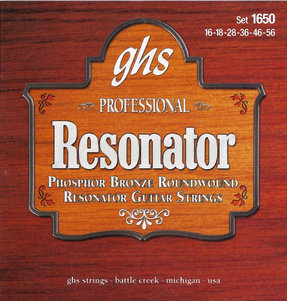 GHS Strings 1650 resonator bronze