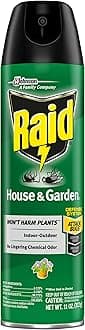 House & Garden Bug Killer Aerosol Kills Bugs on Contact Won’t Harm Plants Indoor and Outdoor Use 11 Ounce (Pack of 1)