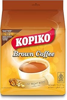 Instant Brown Coffee, 8.8 oz (10 Sachets), 3 Bags