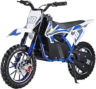 36V Electric Dirt Bike for Kids, Motocross With Speeds up to 15.5 MPH for Uphill and Off-Road Conditions, 3-Speed Modes Motorcycle, 350W Motor, Long Battery Life