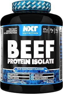 NXT Nutrition Beef Protein Isolate 1.8kg - Blue Raspberry