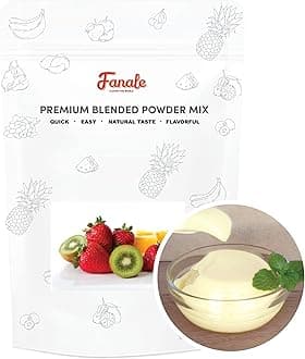 Fanale Premium Egg Pudding Bubble Tea Flavoring Powder | Perfect for Baking, Smoothies, Desserts and Drinks | Instant Flavoring Powder for Boba Milk Tea - 2.2 Pounds (Pack of 1)