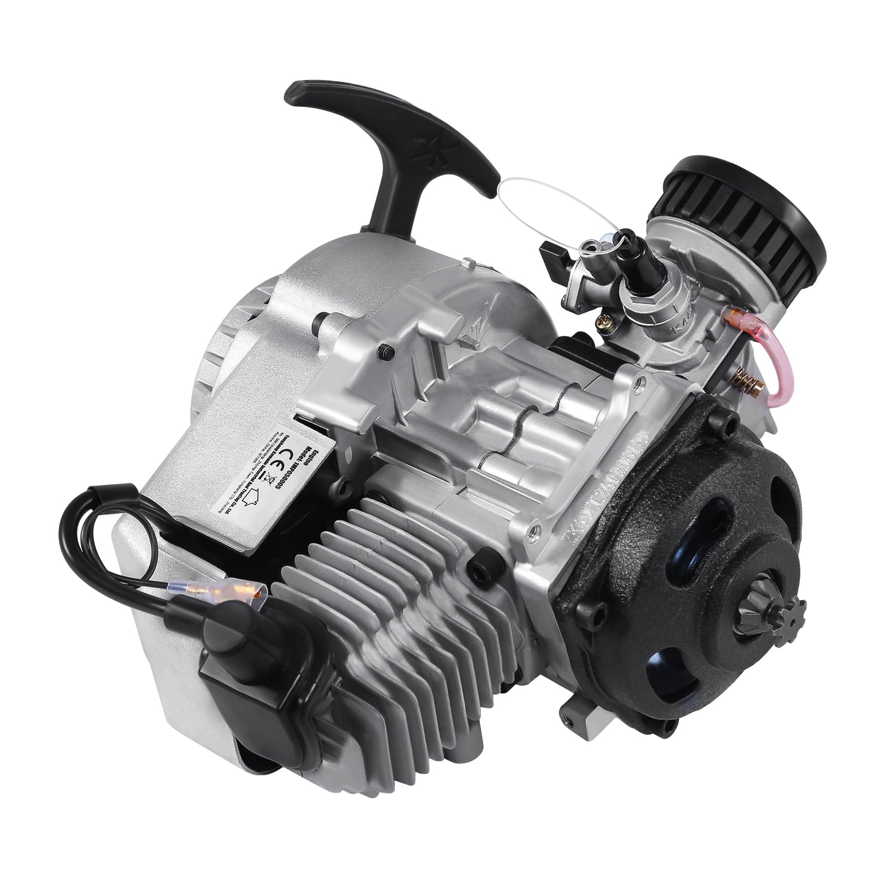 Samger 49cc 2 Stroke Pull Start Engine Motor Air-cooled for Pocket Bike Mini Dirt Bike ATV Scooter