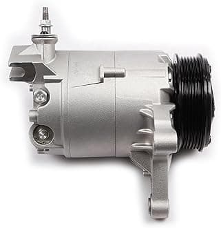 Air Conditioning Compressor Fit for Chevrolet Impala 3.5L 3.9L 2006 2007 2008 2009 2010 2011 Replaces AC Compressor for Car 6 Grooves CVC