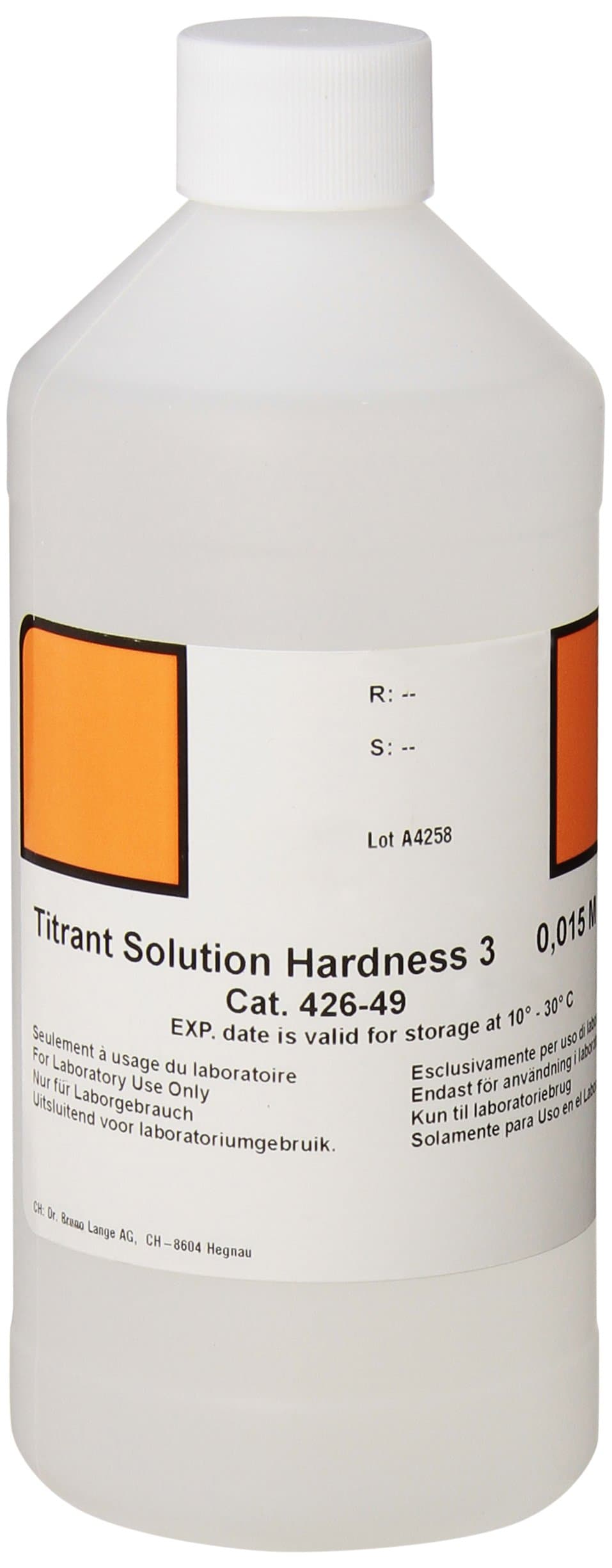 Hardness 3 Solution, 500 mL, 42649