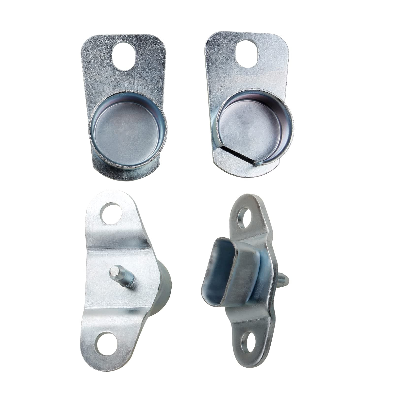 MITZONE Tailgate Hinge Kit Compatible with 1988-2000 Chevy GMC C1500 C2500 C3500 K1500 K2500 K3500 Replace # 15521579 15603558 15691087 15691088