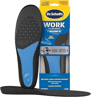 Dr. Scholl's Dr. Shawl Comfort and Energy Work Insoles for Women, 1 Pair, Size 6-10