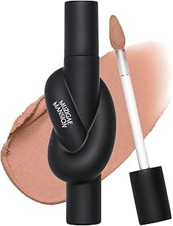 MUZIGAE MANSION Tie Up Cover Tint - Waterproof & Long Lasting Lip Stain for Women - Korean Base Nude Tint Stick - Kbeauty Matte Gloss - Mood Color Changing (01 NUDY STEP, 0.2 Fl oz)