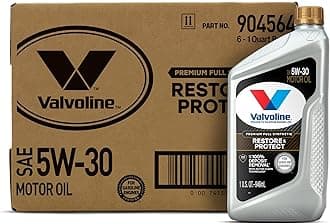 Restore & Protect Full Synthetic 5W-30 Motor Oil 1 QT, Case of 6