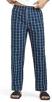 XYXX Men's Checkmate Combed Cotton Regular Fit Pyjama