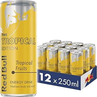 Red Bull Energy Drink Tropical Edition Tropical Fruits 250 ml x12