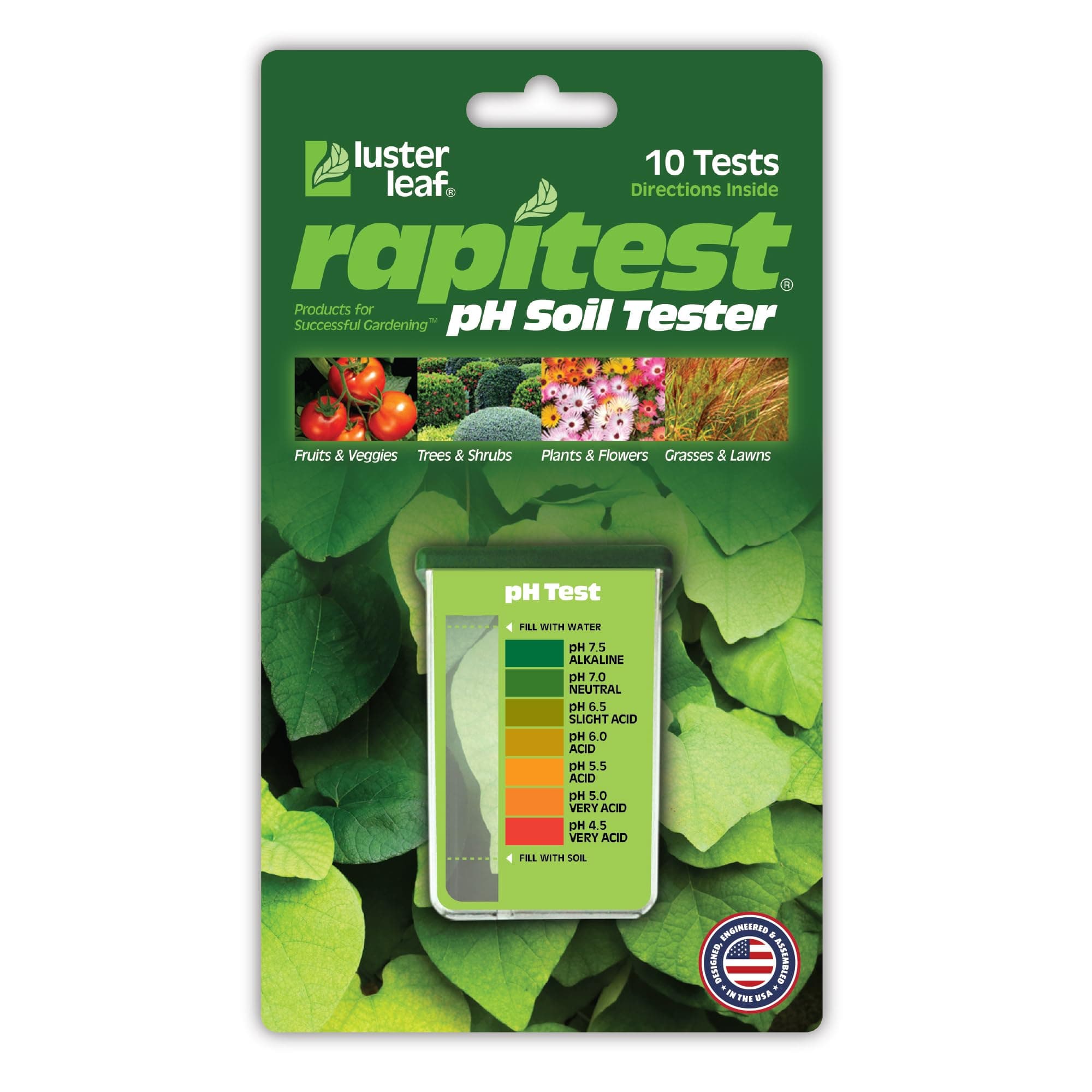 Luster Leaf1612PH Soil Tester-PH SOIL TEST KIT (Parallel Import)